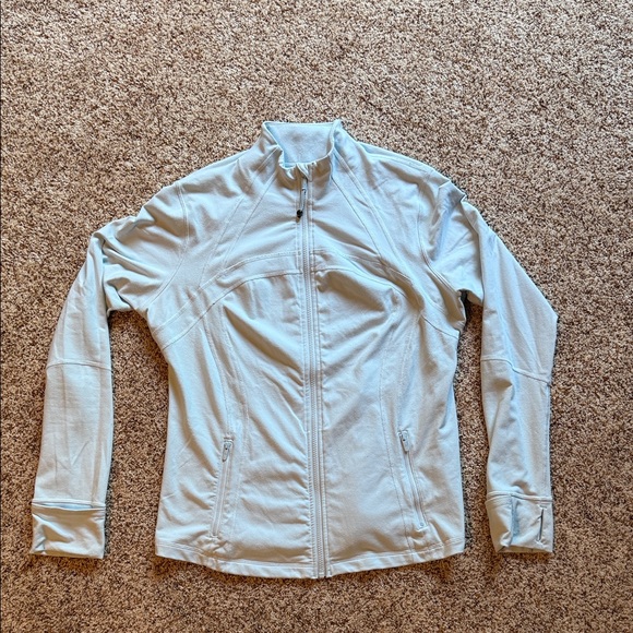 Lululemon Athletica Women's Soft Blue Define Jacket Size 16 - Picture 1 of 4